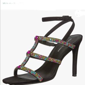 Donald J Pliner Women's Winona Open Toe Heel Sz 6